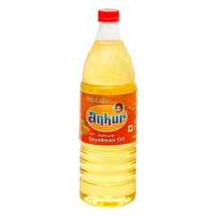 Ankur Refined Soyabean Oil – 1 Liter Pet Bottle