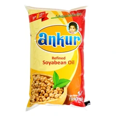 Ankur Refined Soyabean Oil – 1 Liter Pouch