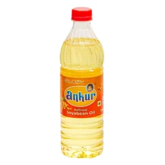 Ankur Refined Soyabean Oil – 500 ml Pet Bottle